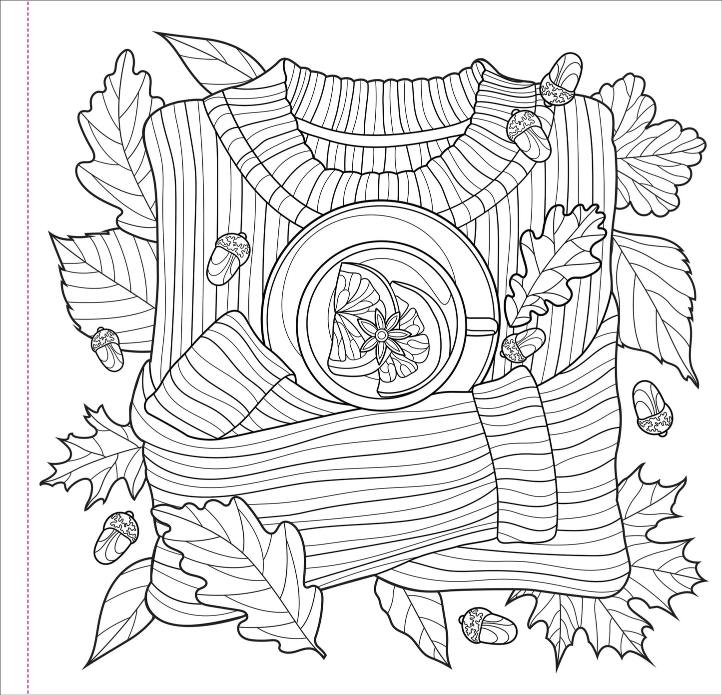 Autumn Dreams Coloring Book
