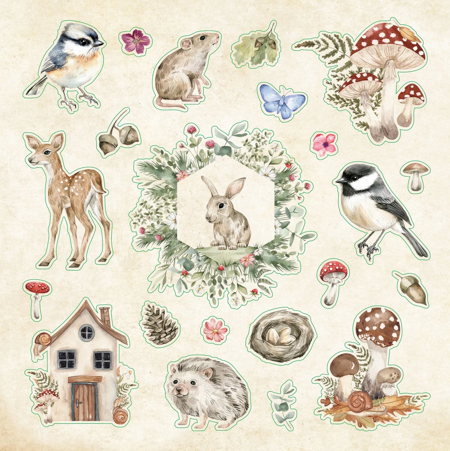 Enchanted Forest Sticker Book