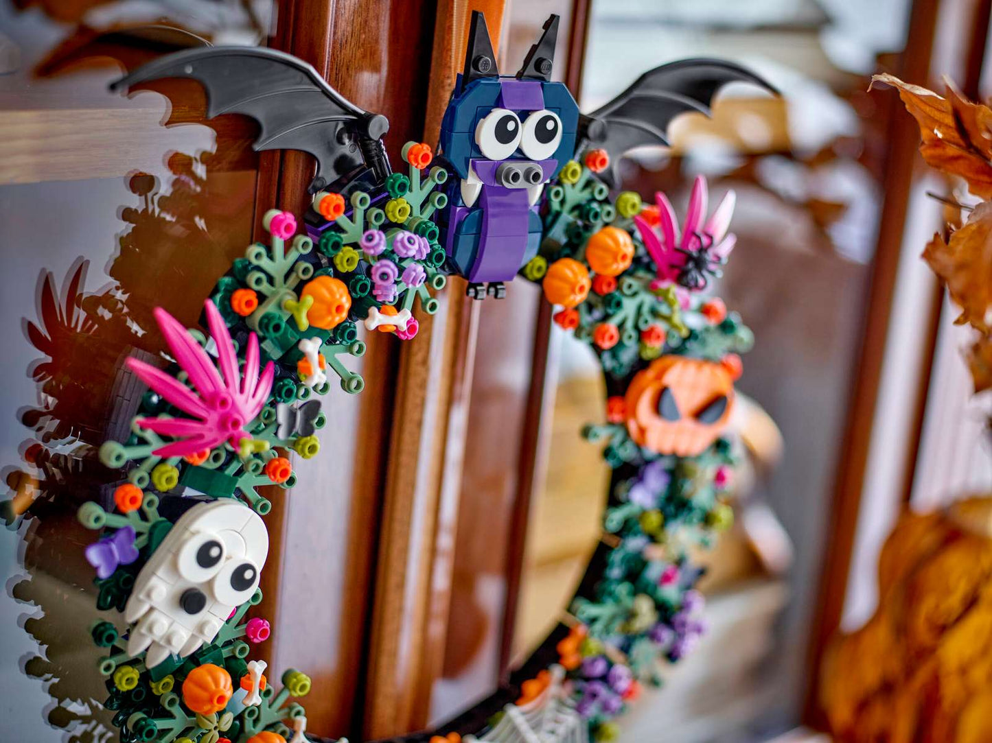 LEGO Halloween Wreath