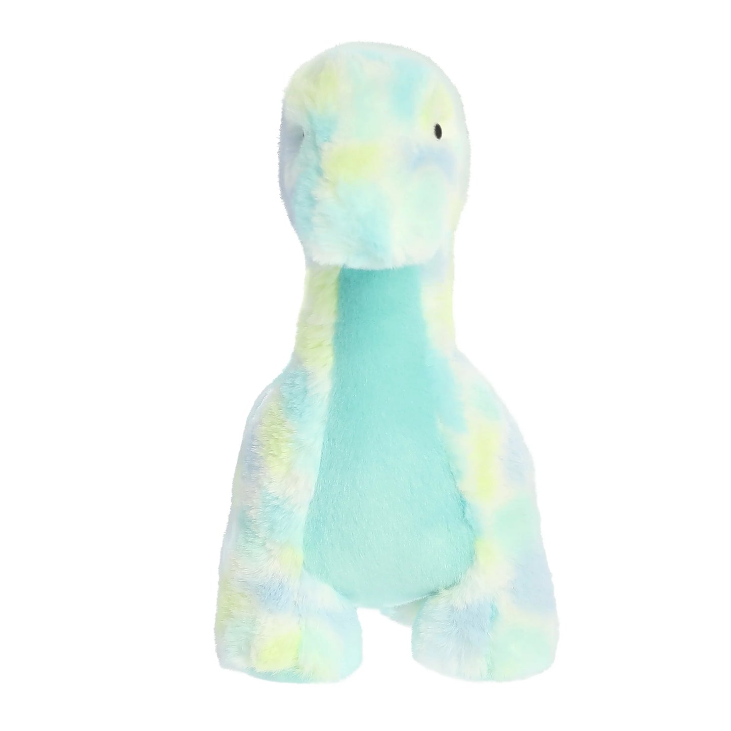 Watercolor Dino Plush Brachio Blue