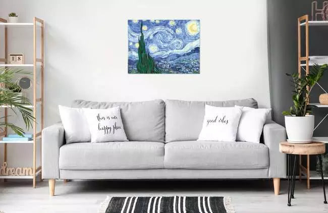 CreArt Starry Night Paint-by-Number Canvas Edition