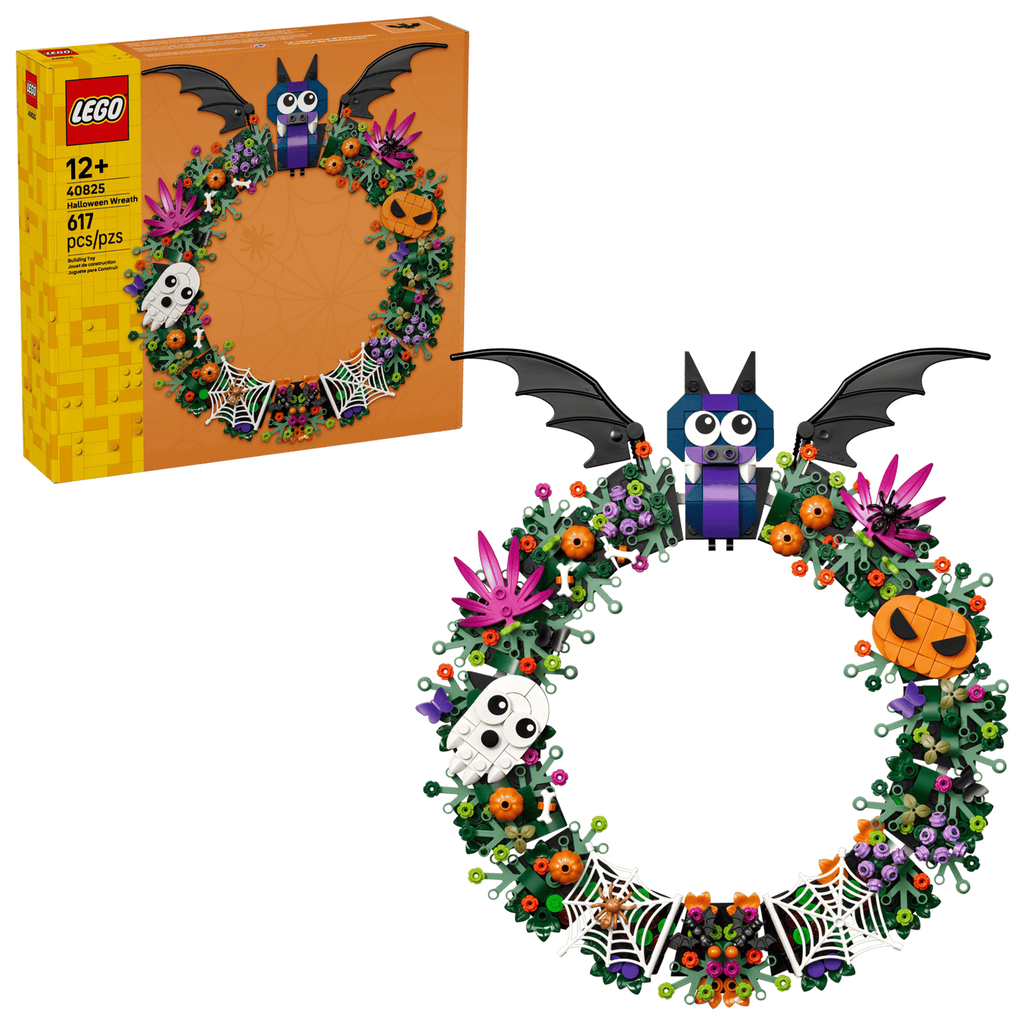 LEGO Halloween Wreath