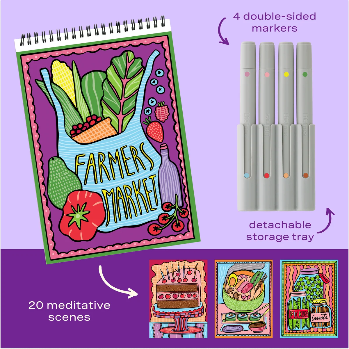 Lifelines FlowArt: Foodie Fun