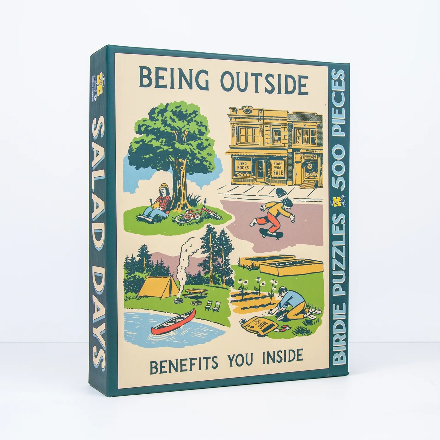 1000 pc Birdie Puzzle - Being Outside