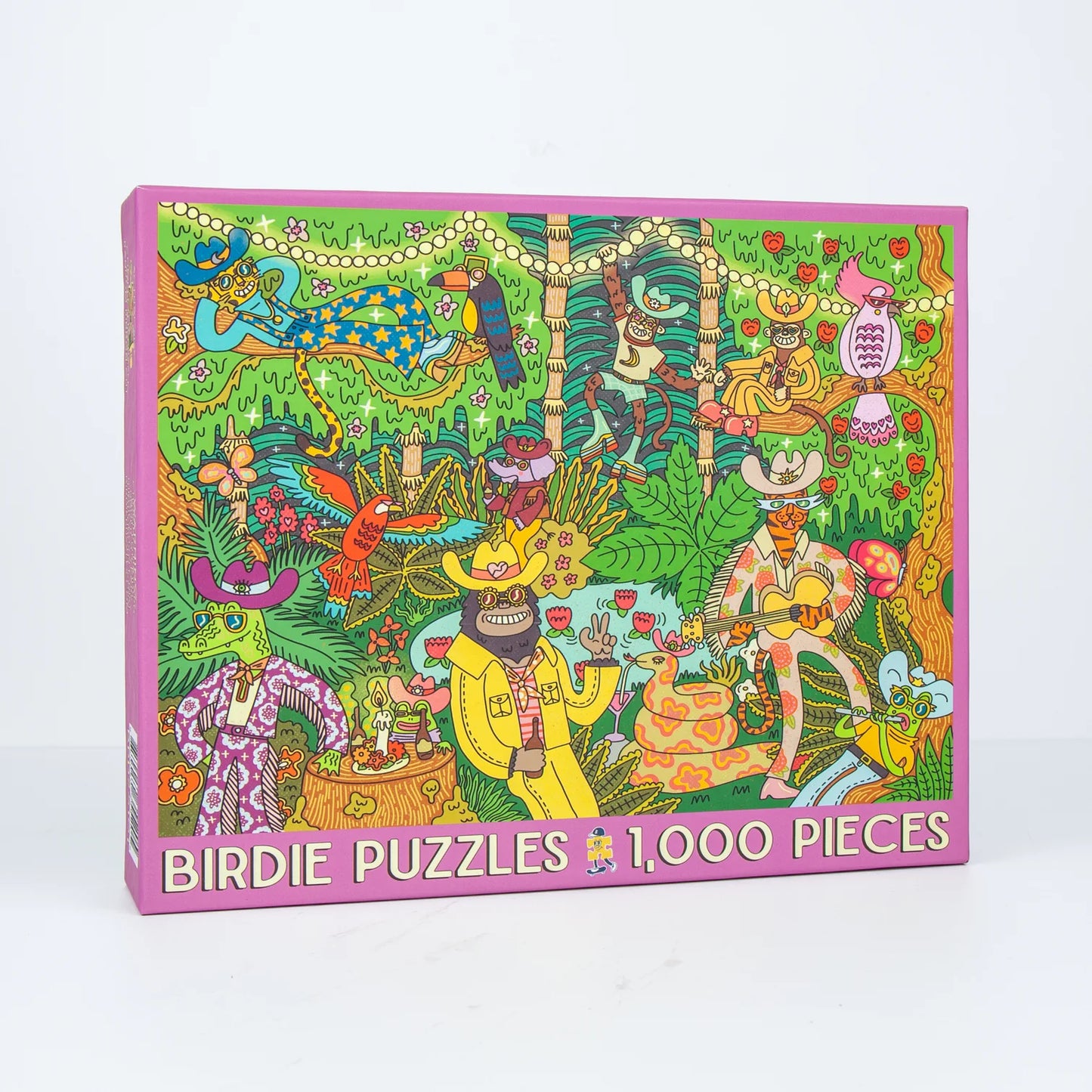 1000 pc Birdie Puzzle - Party Down