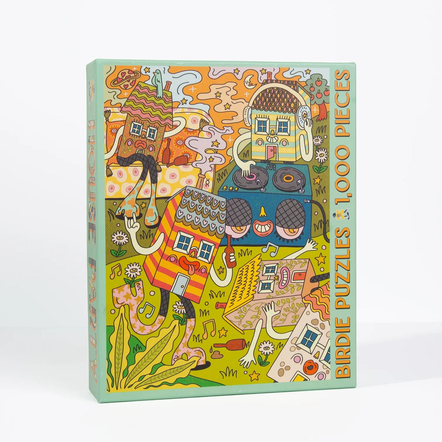 1000 pc Birdie Puzzle - House Party