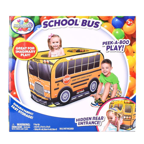 Pop-n-Play School Bus