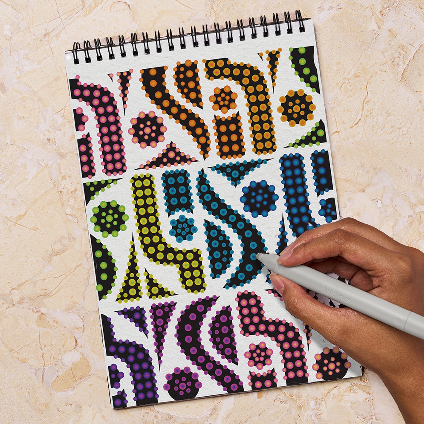 Lifelines FlowART: Dot Pop