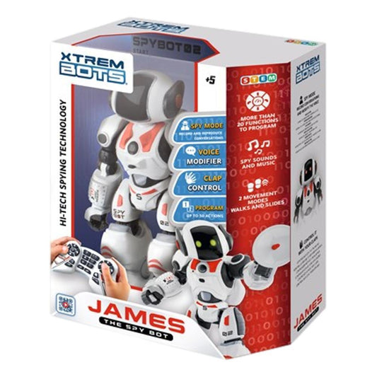XTREM BOTS James: the spy bot