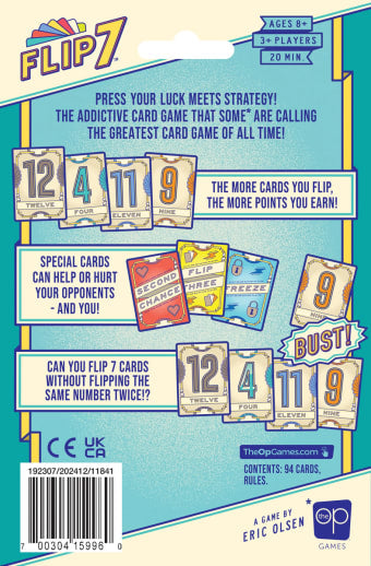 Flip 7 Card Game