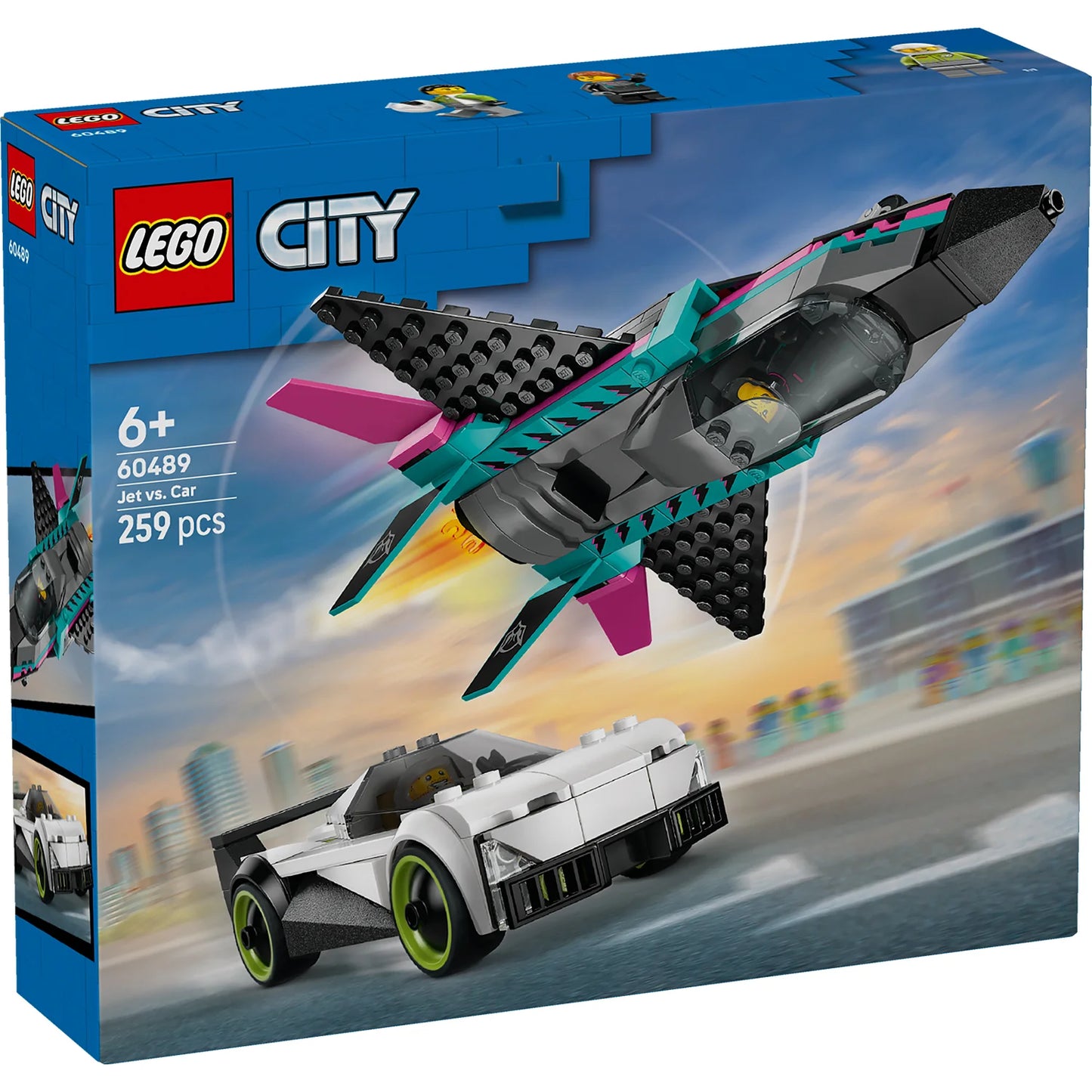 LEGO City Jet vs. Car (Donation)