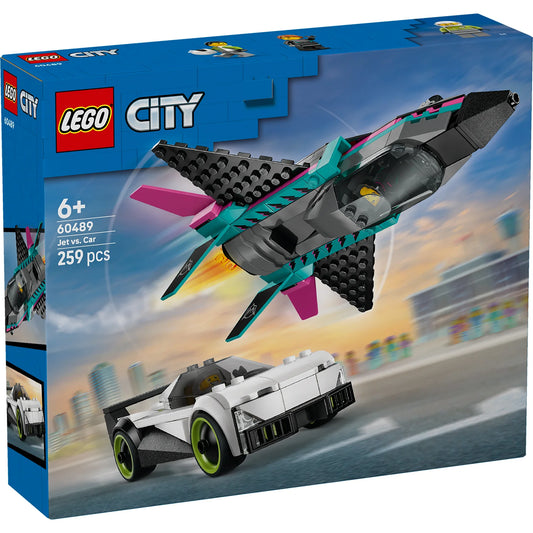 LEGO City Jet vs. Car (Donation)