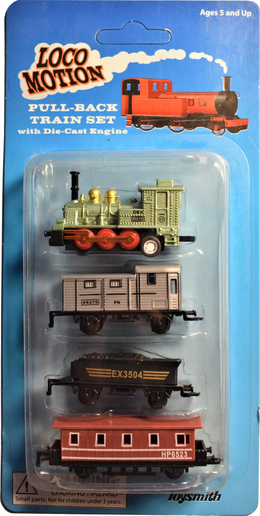 Locomotion Pull-Back Train Set
