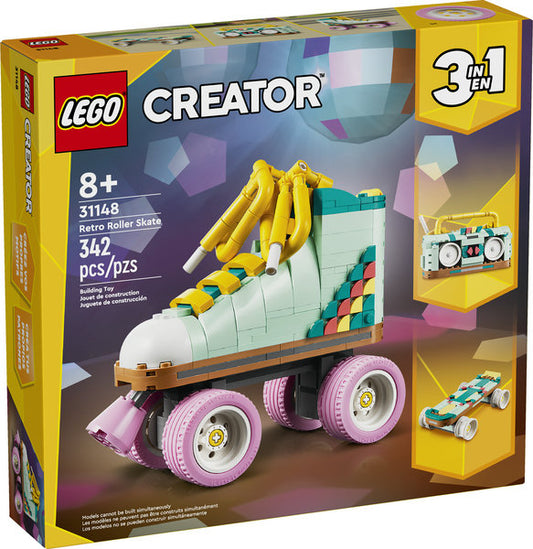 LEGO Creator 3 in 1 Retro Roller Skate (Donation)