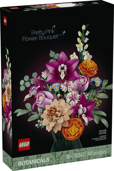 LEGO Botanicals Pretty Pink Flower Bouquet (Donation)