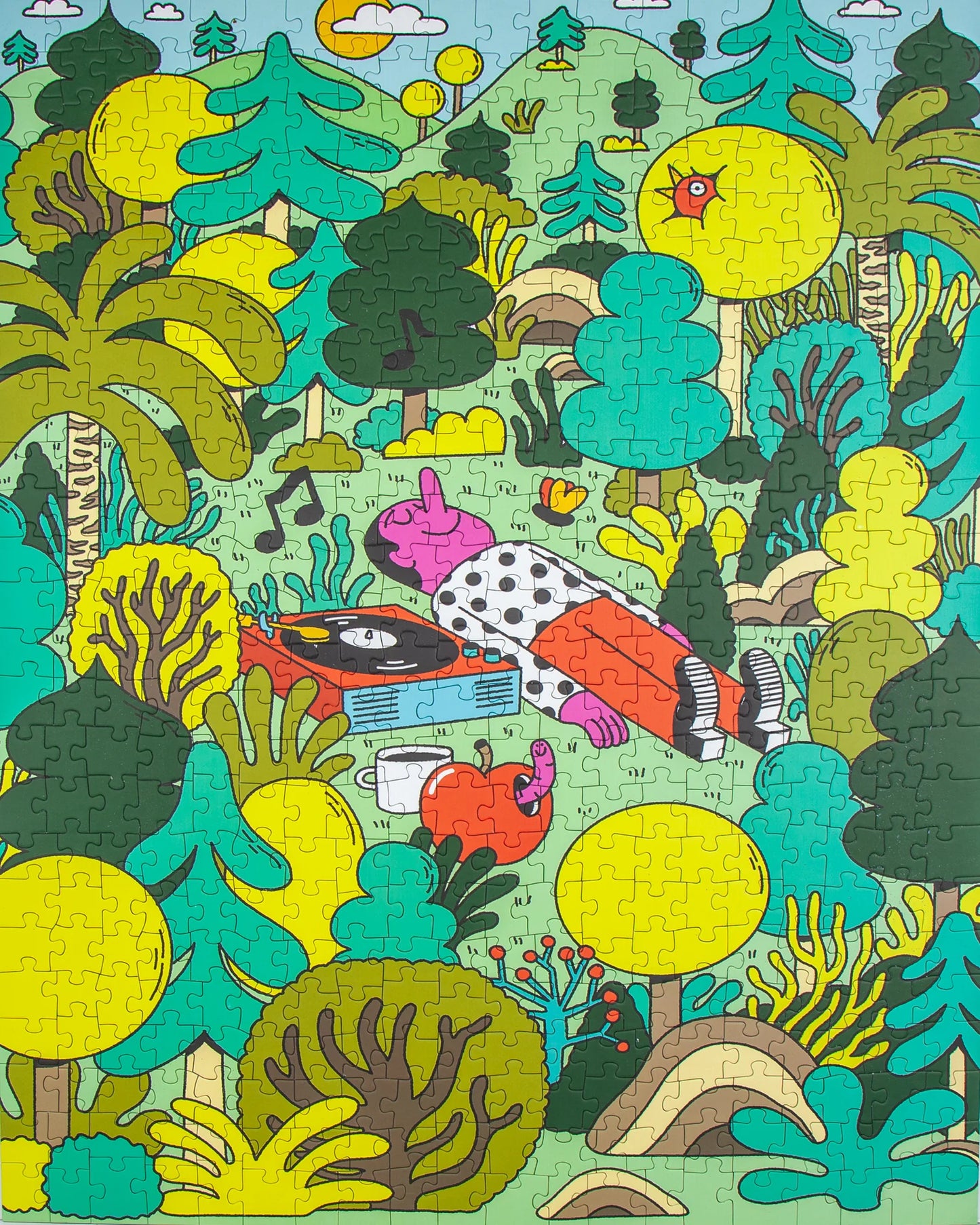 500 pc Birdie Puzzle - Space Out