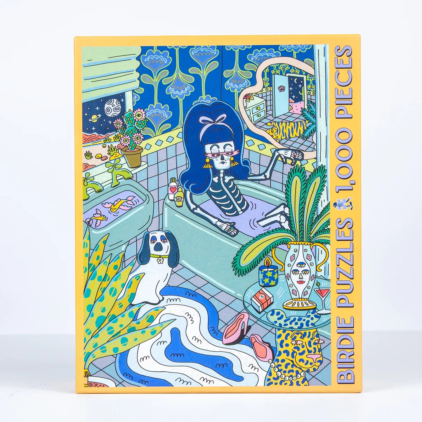 1000 pc Birdie Puzzle - Moonlight