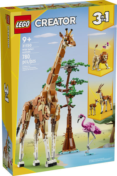 LEGO Creator 3 in 1 Wild Safari Animals (Donation)