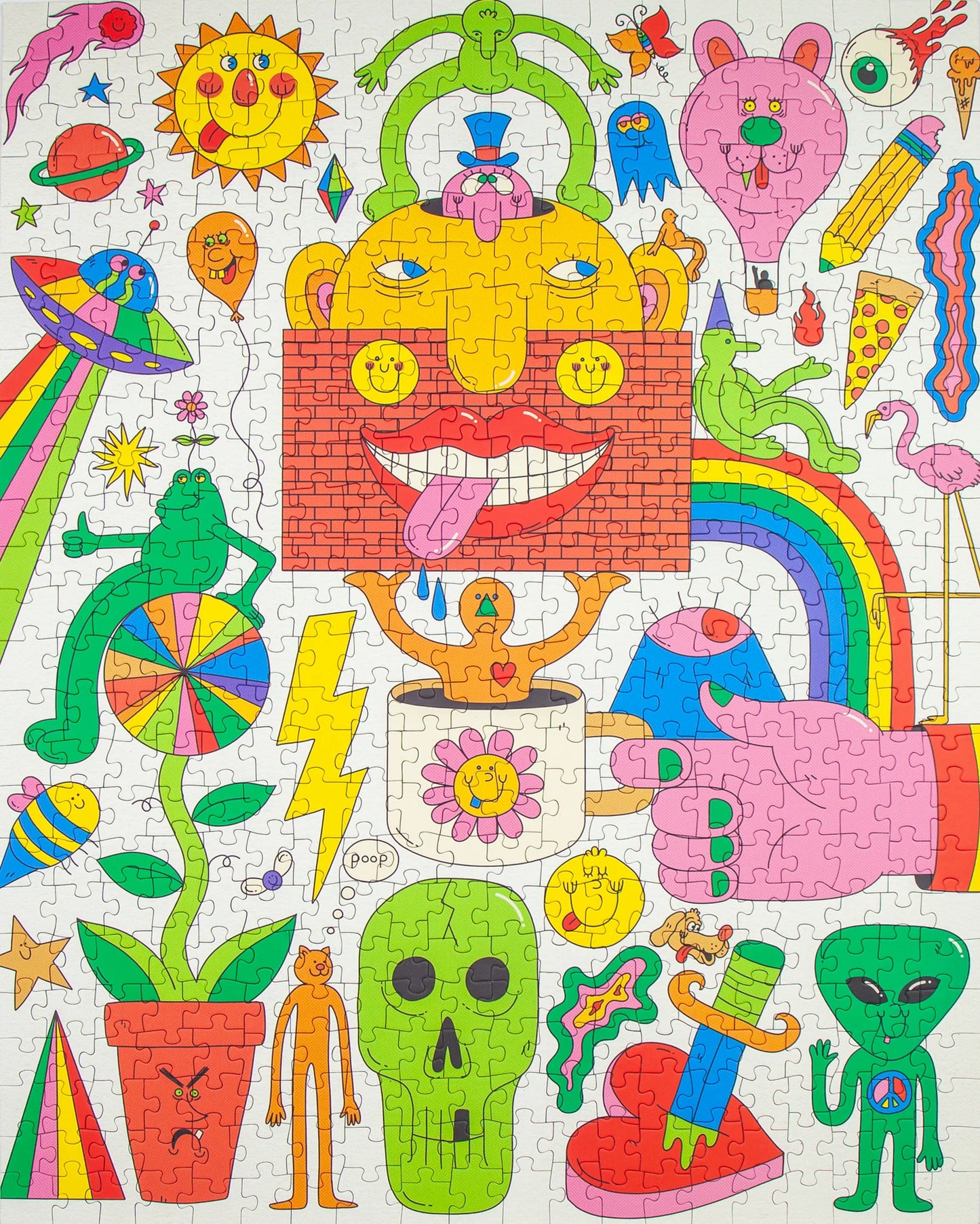 500 pc Birdie Puzzle - Sketchbook