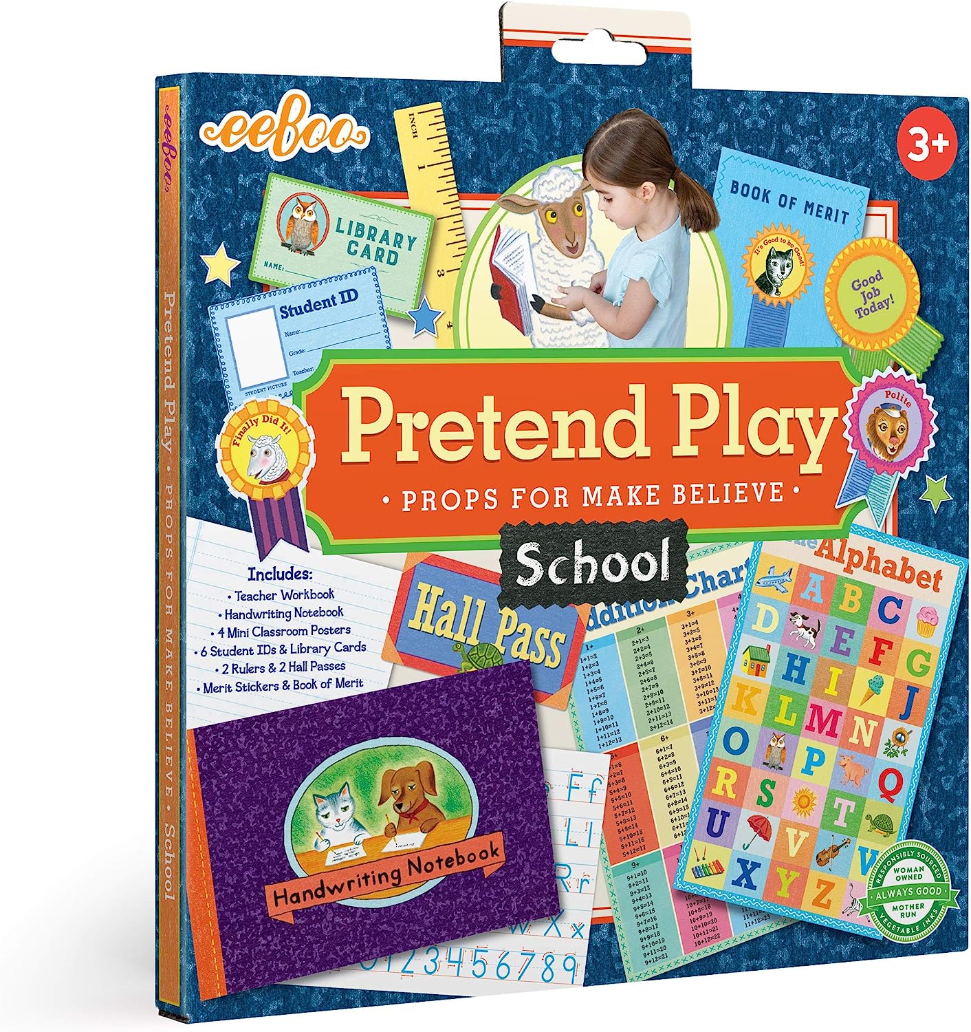 School Pretend Play Set