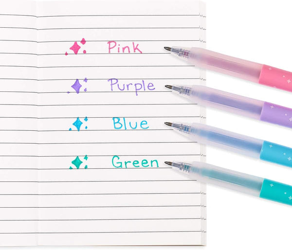 Oh My Glitter! Retractable Gel Pens