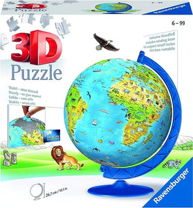 3D Puzzle Children's World Globe