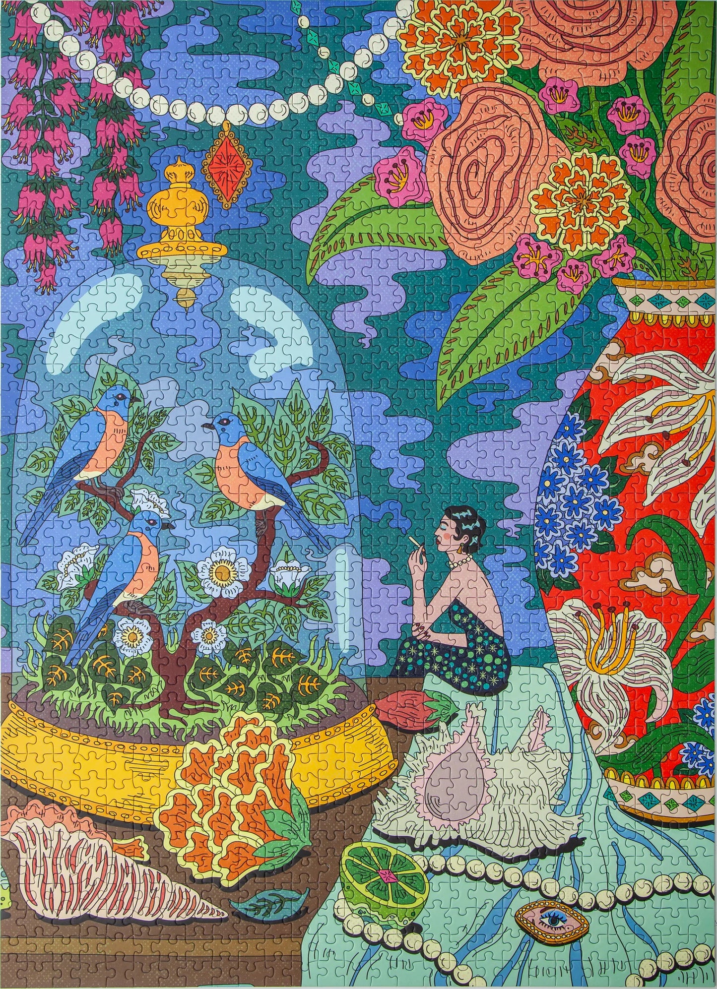 1000 pc Birdie Puzzle - Sunday Morning