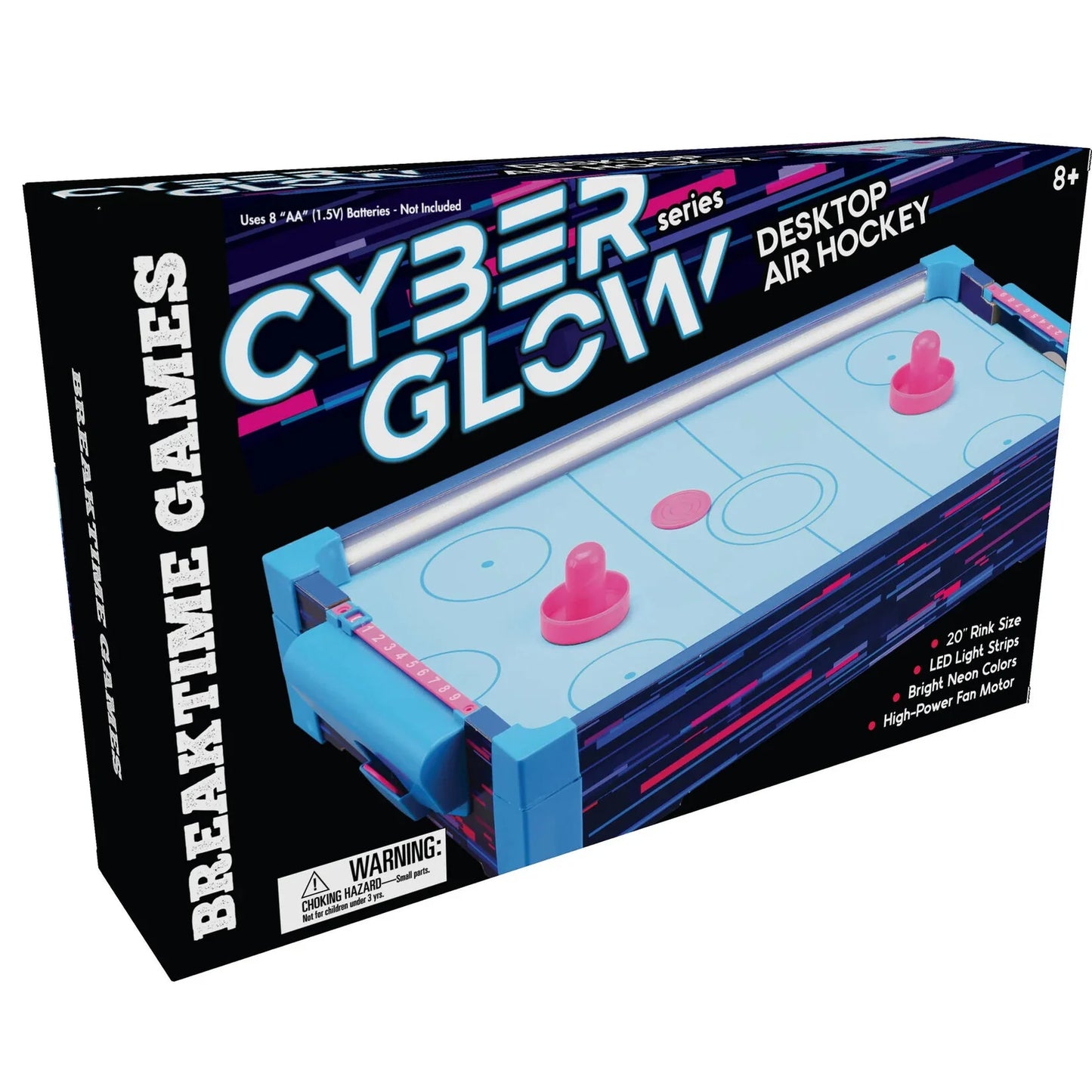 Cyber Glow Desktop Air Hockey