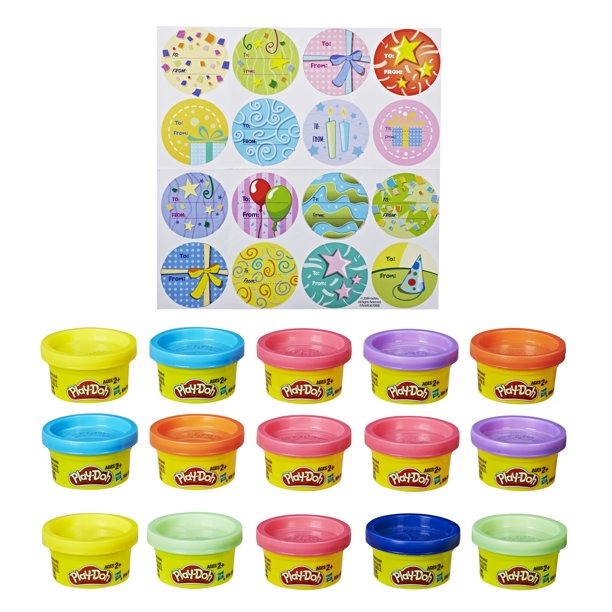 Party Bag 15 pc Play-Doh mini pots