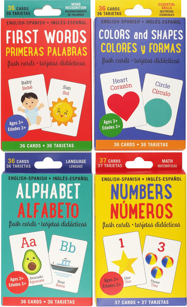 Flash Cards Set- English - Spanish