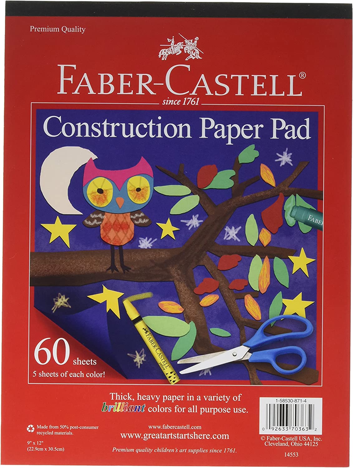 Construction Paper Pad