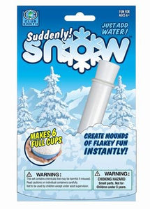 Suddenly! Snow